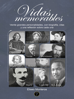 cover image of Vidas memorables
